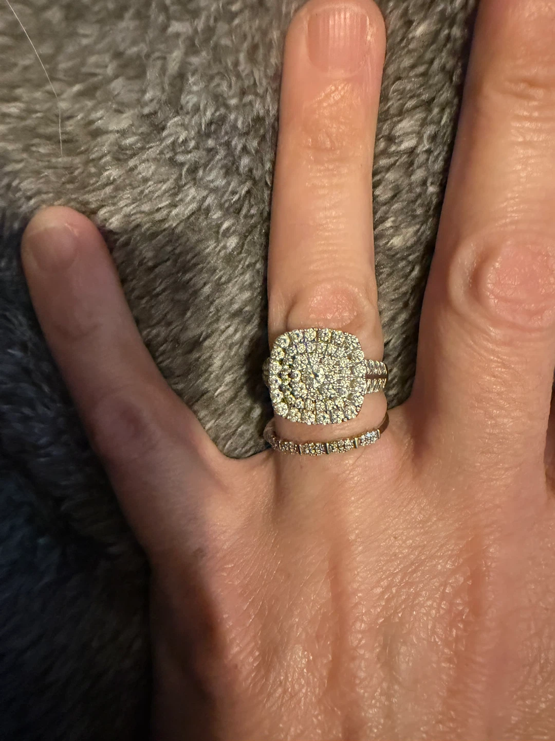 Diamond Engagement Ring Set - photo 3