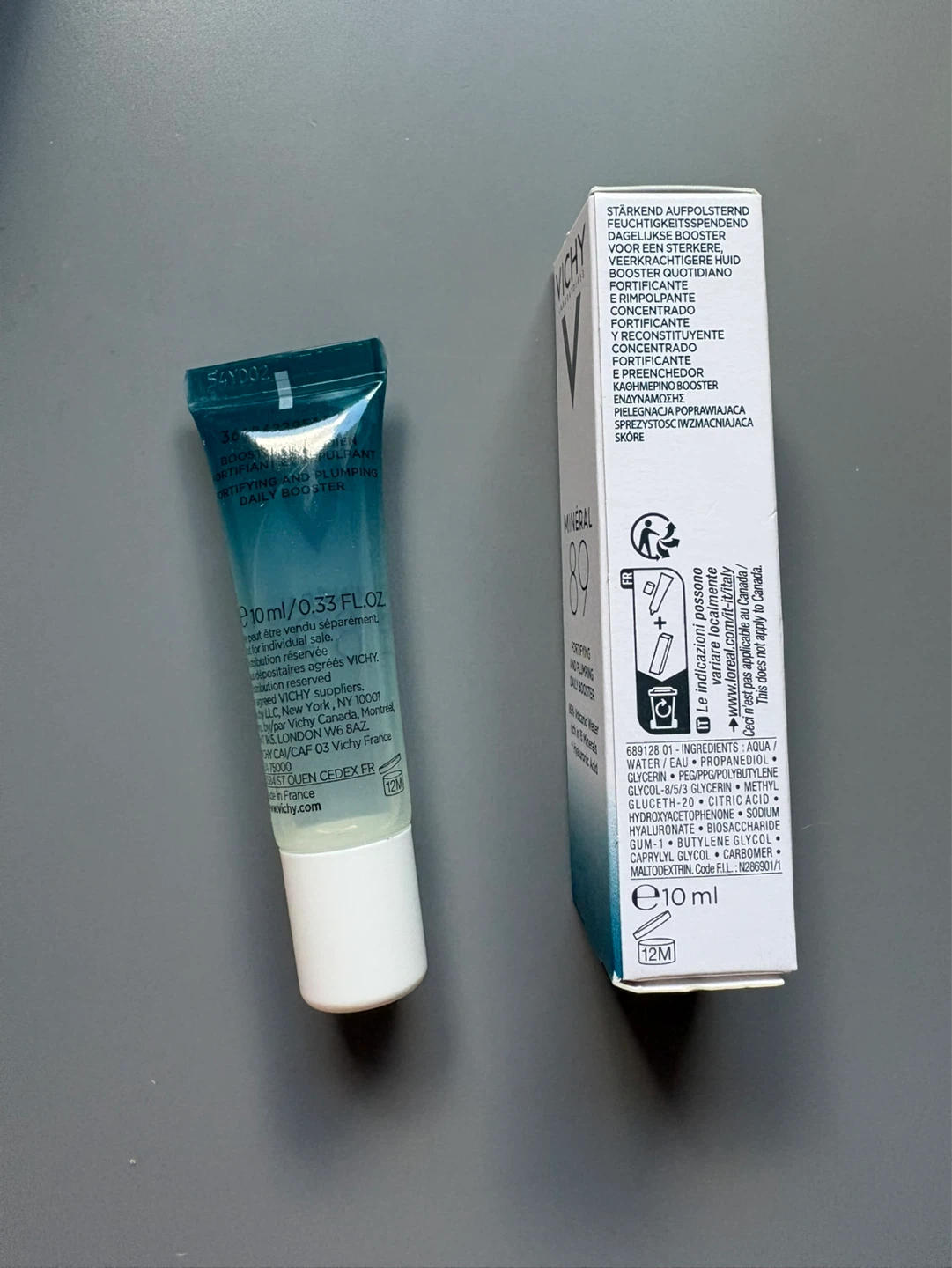 Vichy Mineral 89 10 mL Travel Size Daily Booster Serum ⚽️ - photo 2