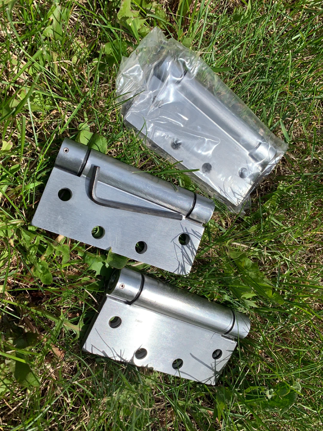 5 Stainless Hinges. New.