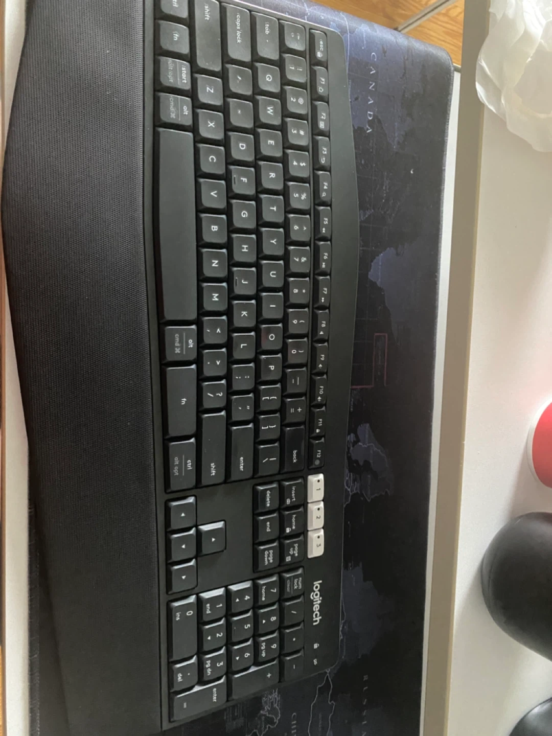 Logitech K850 Wireless Keyboard and Mouse Combo - photo 2
