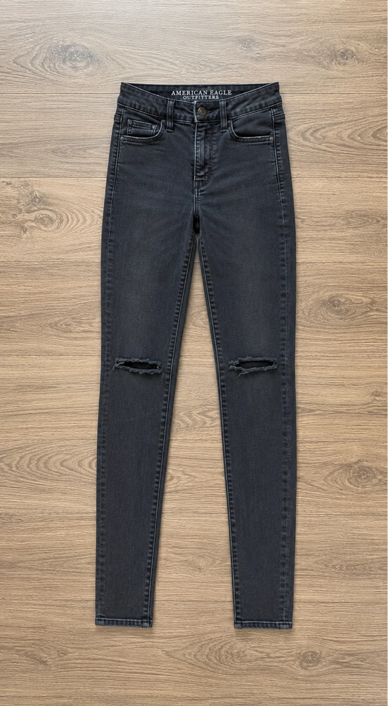 American Eagle Outfitters Grey Skinny Jeans