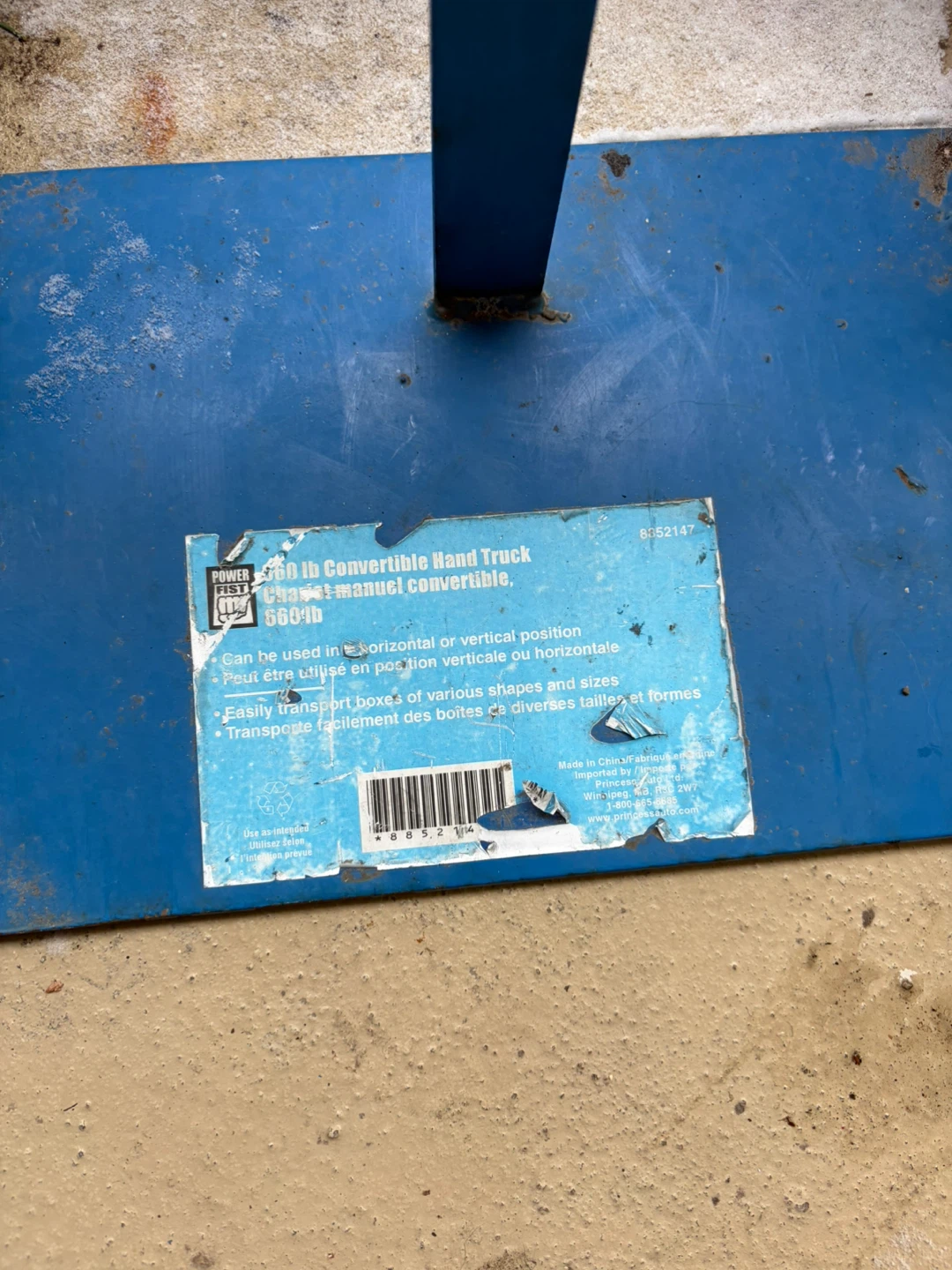 Power Fist 660 lb Convertible Hand Truck - photo 2