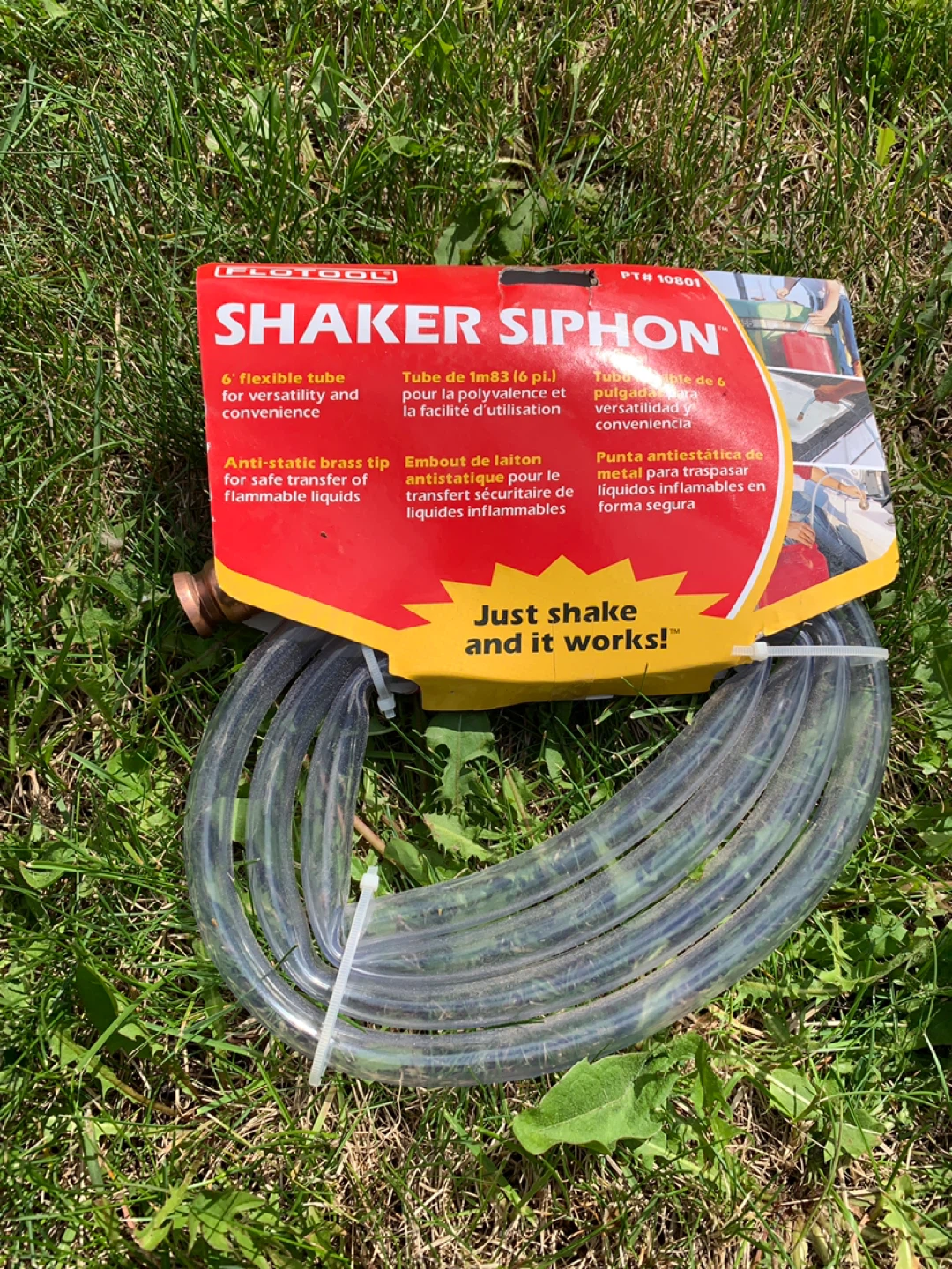 Shaker Siphon Hose. New.