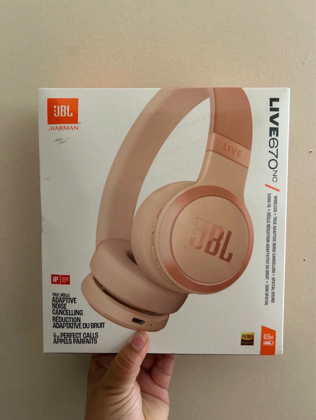 JBL LIVE 670NC Wireless Noise Cancelling Headphones - photo 3