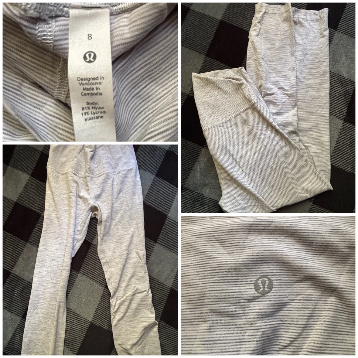 Lululemon - Yoga Pants - *Size Women 8/Grey*