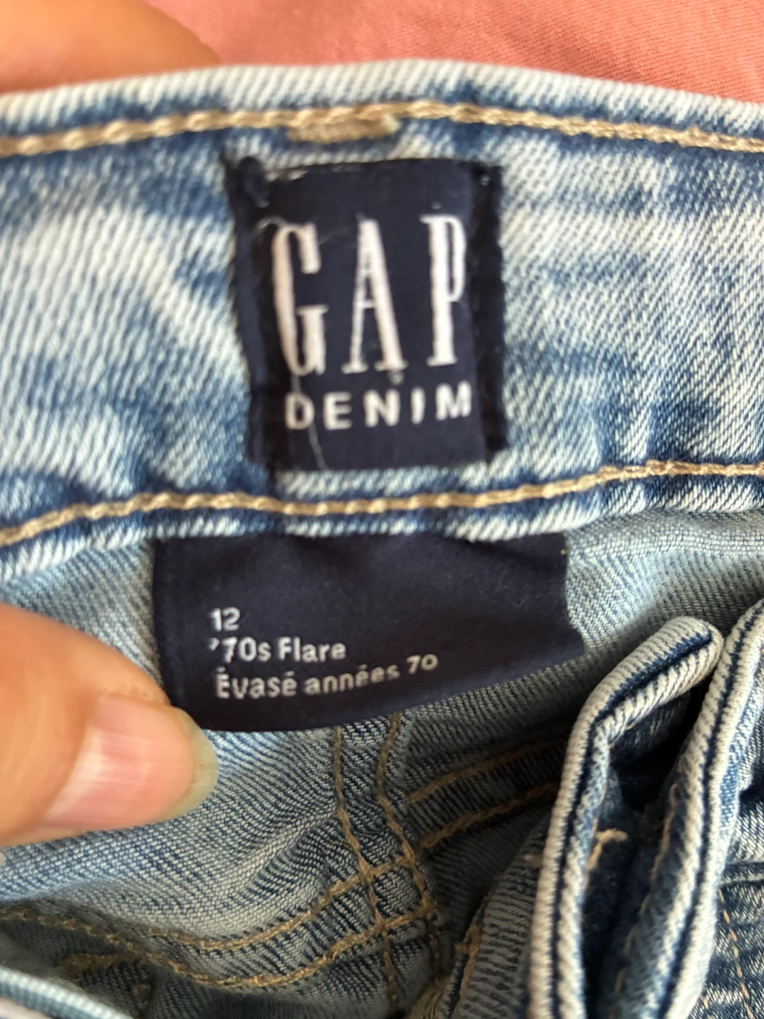 Gap Denim Flare Jeans Size 12 - photo 3