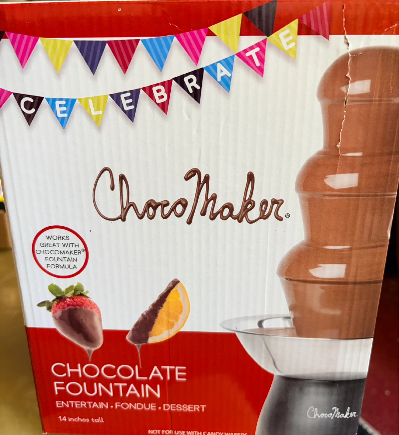 ChocoMaker Chocolate Fountain 14 inch