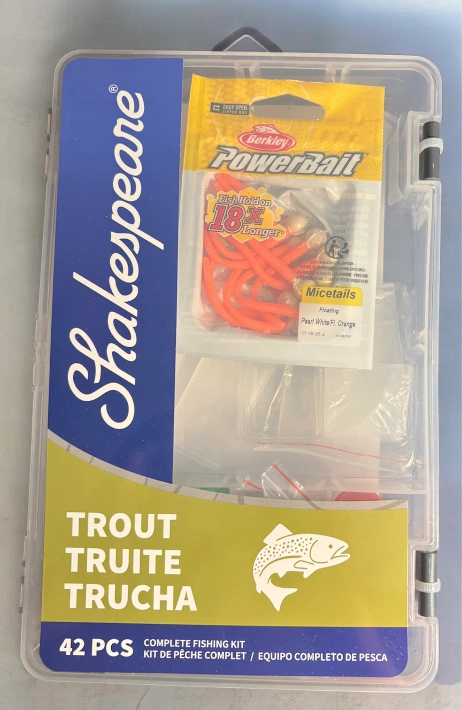 Shakespeare Trout Complete Fishing Kit