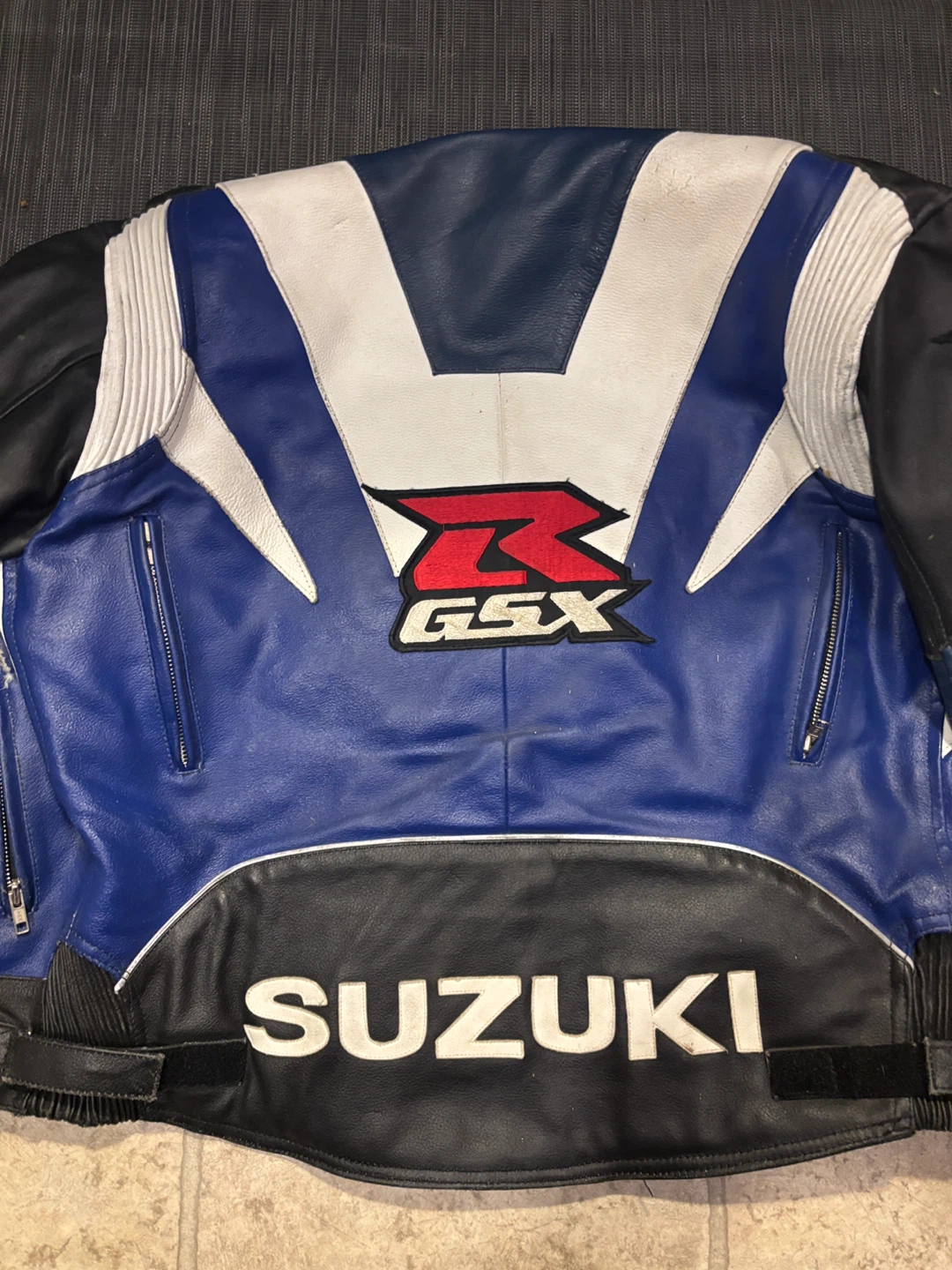 Suzuki GSX Leather Motorcycle Jacket - photo 4