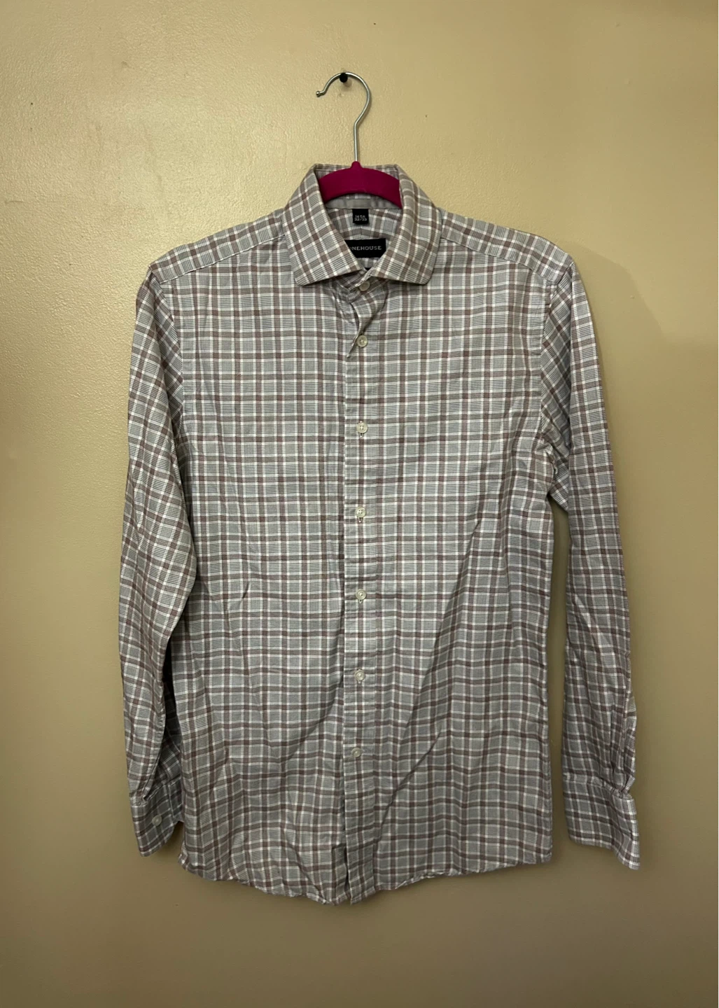 Stonehouse Men’s Button-up Dress Shirt {14.5R 32/33}