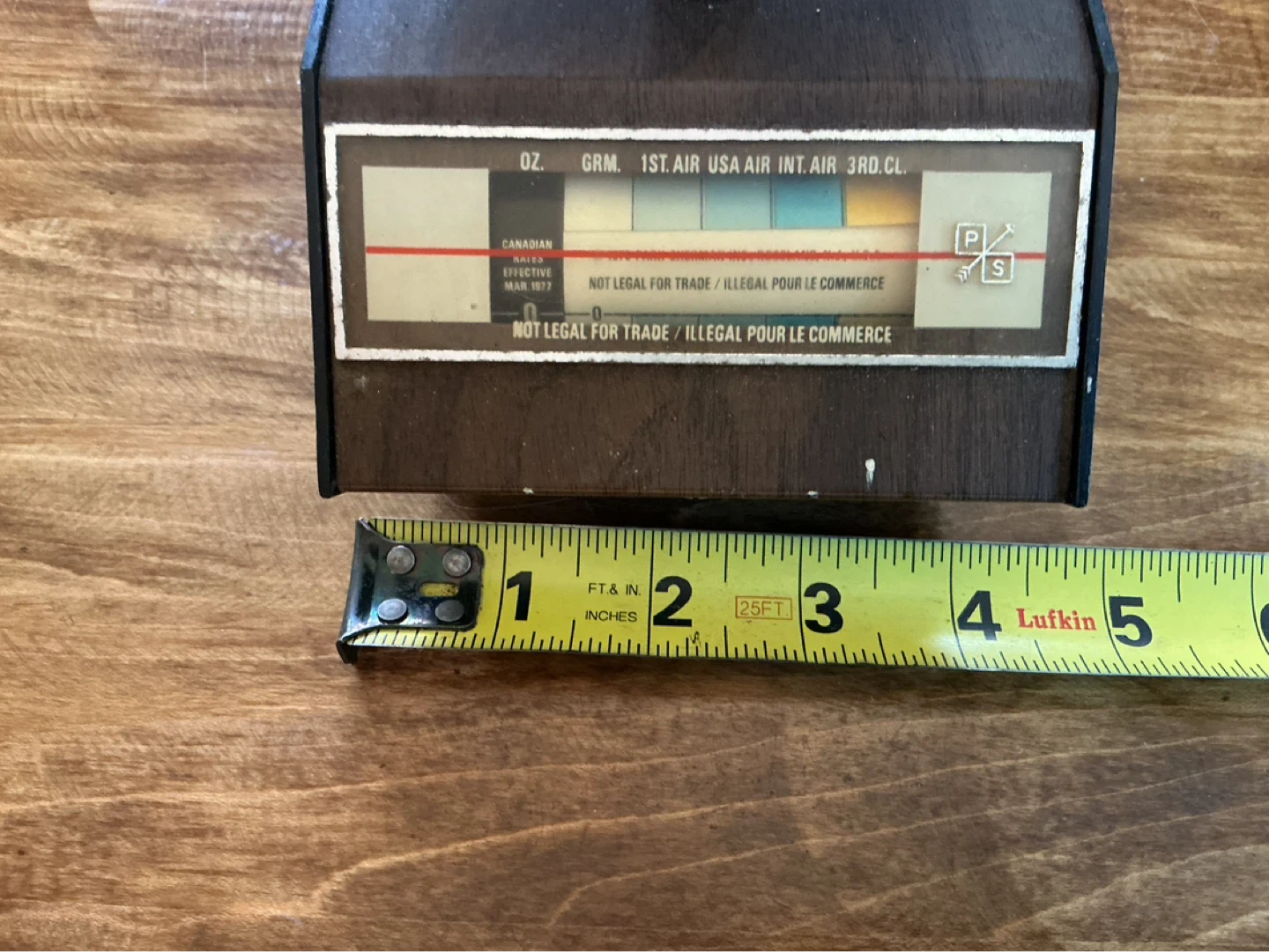 Vintage Park Sherman Postal Scale ! - photo 2