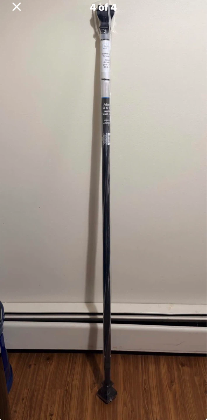 Brand New, Sealed Adjustable Shower Curtain Rod ⚽ - photo 4
