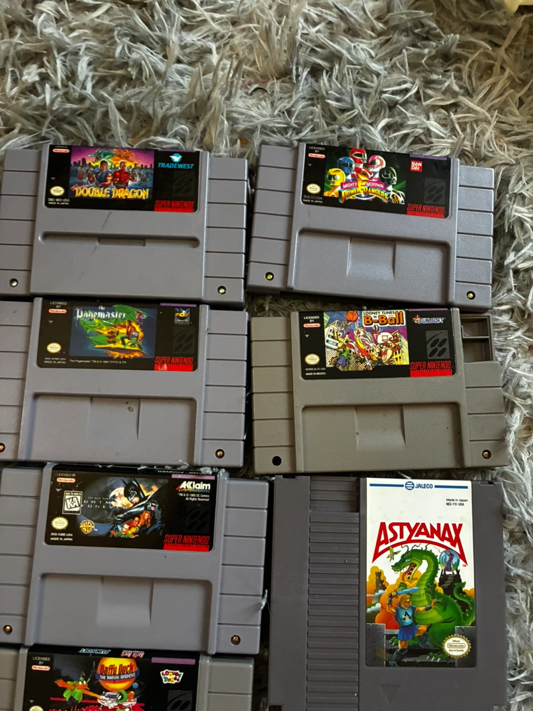 Super Nintendo SNES Game Cartridge Bundle - photo 3