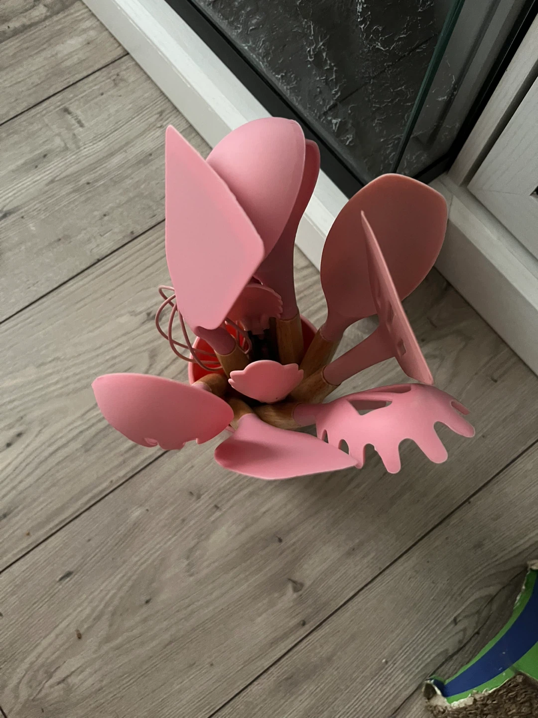 Pink Silicone Kitchen Utensil Set - photo 5