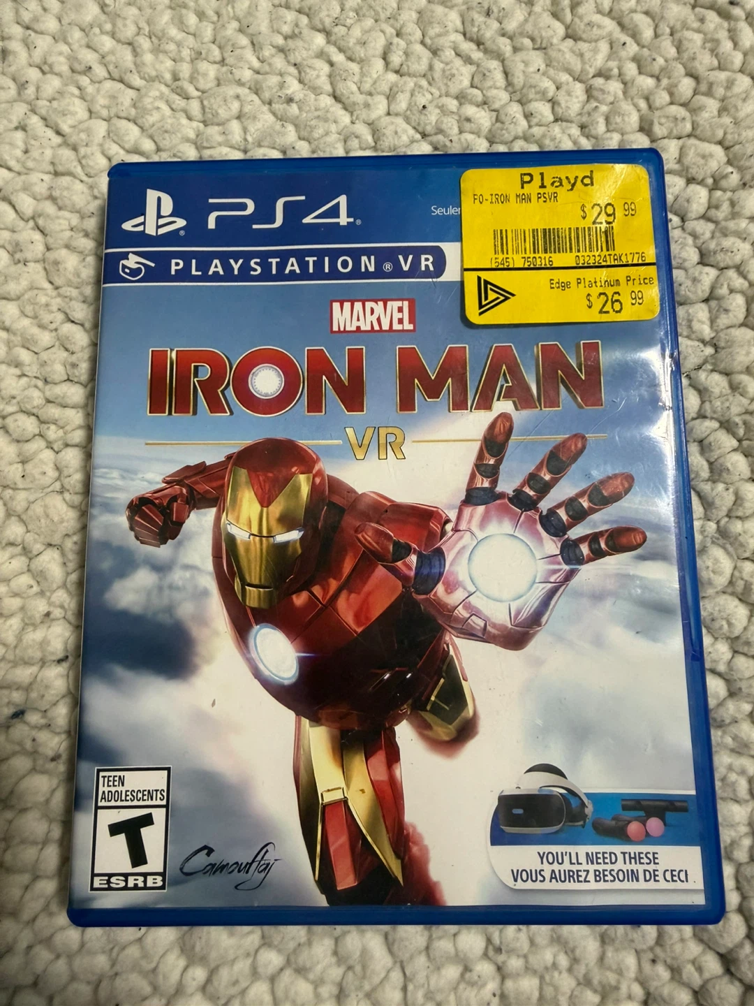 Marvel's Iron Man VR PS4 Game