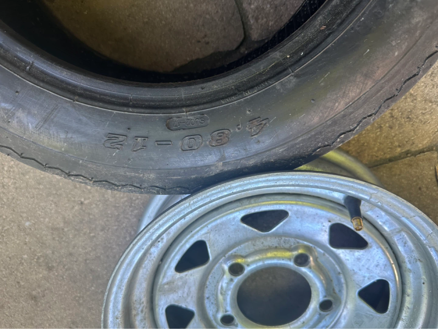 KOTOR Steel Rim 4.80-12 - photo 5