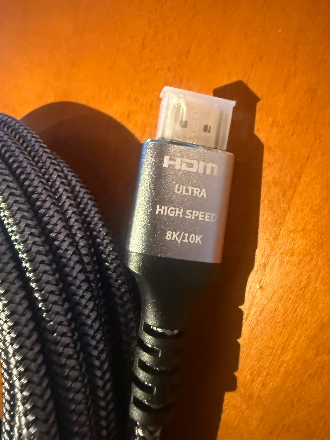 Ultra High Speed HDMI Cable 8K/10K 48Gbps 16 feet Nylon braided - photo 3