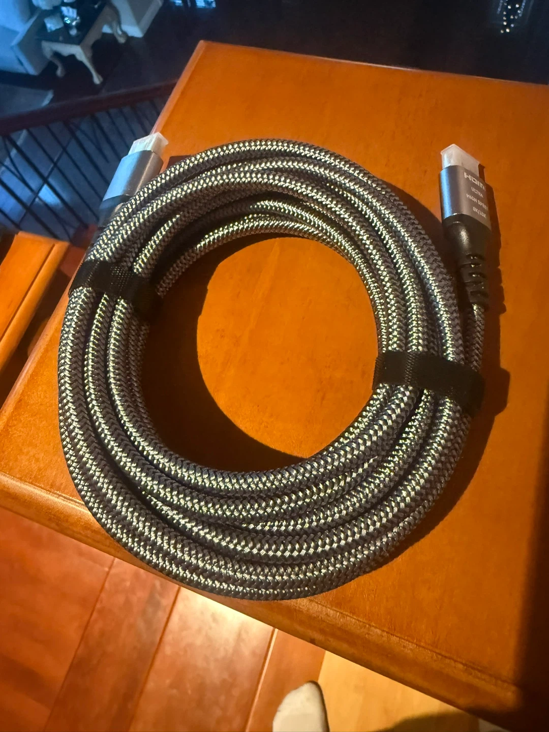 Ultra High Speed HDMI Cable 8K/10K 48Gbps 16 feet Nylon braided