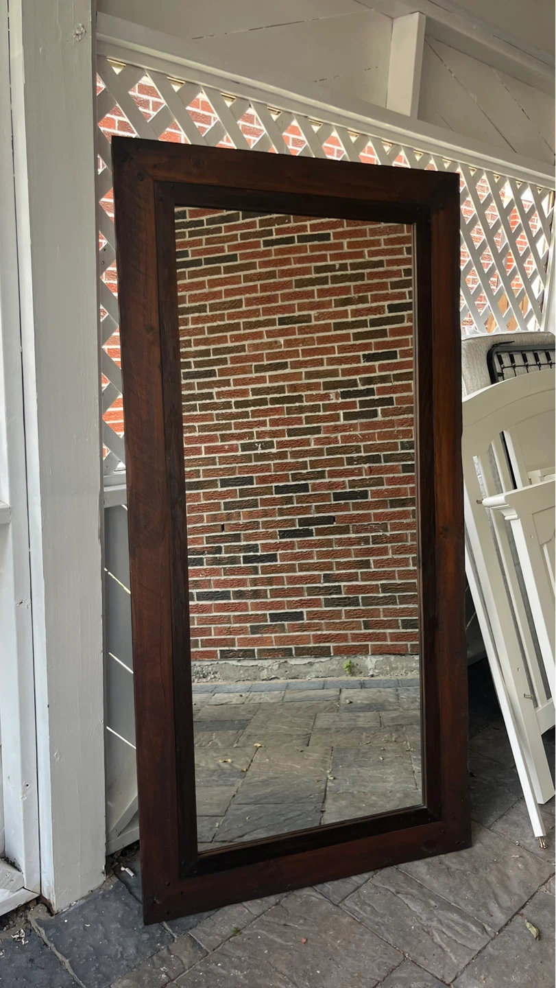Wooden Framed Mirror