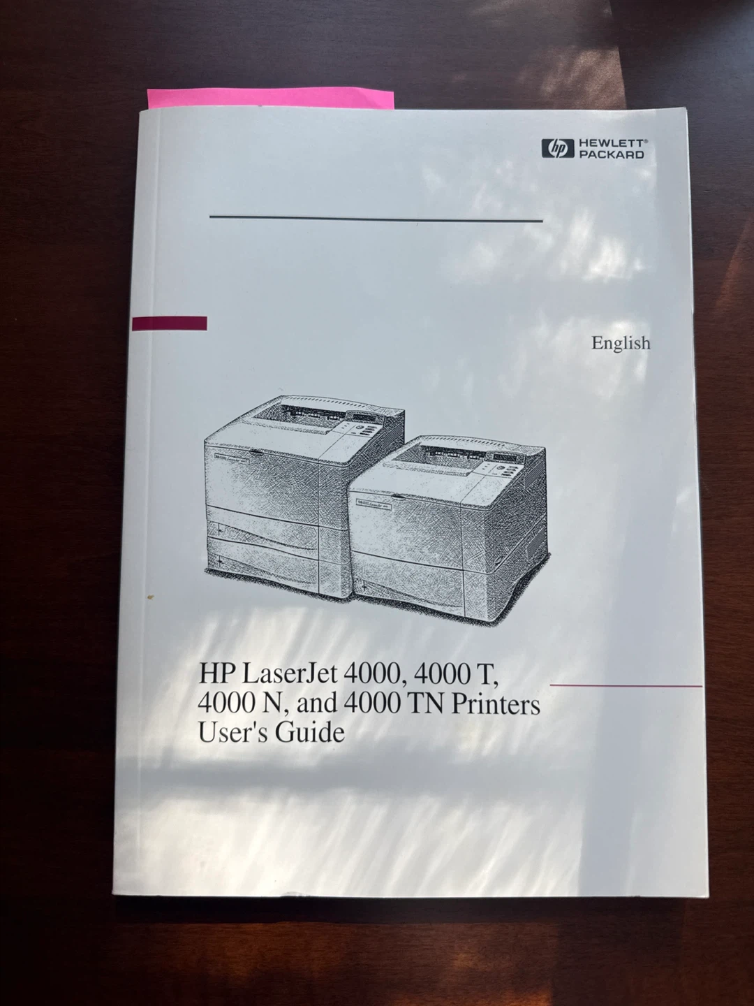 Vintage 1997 HP LaserJet Printers User's Guide