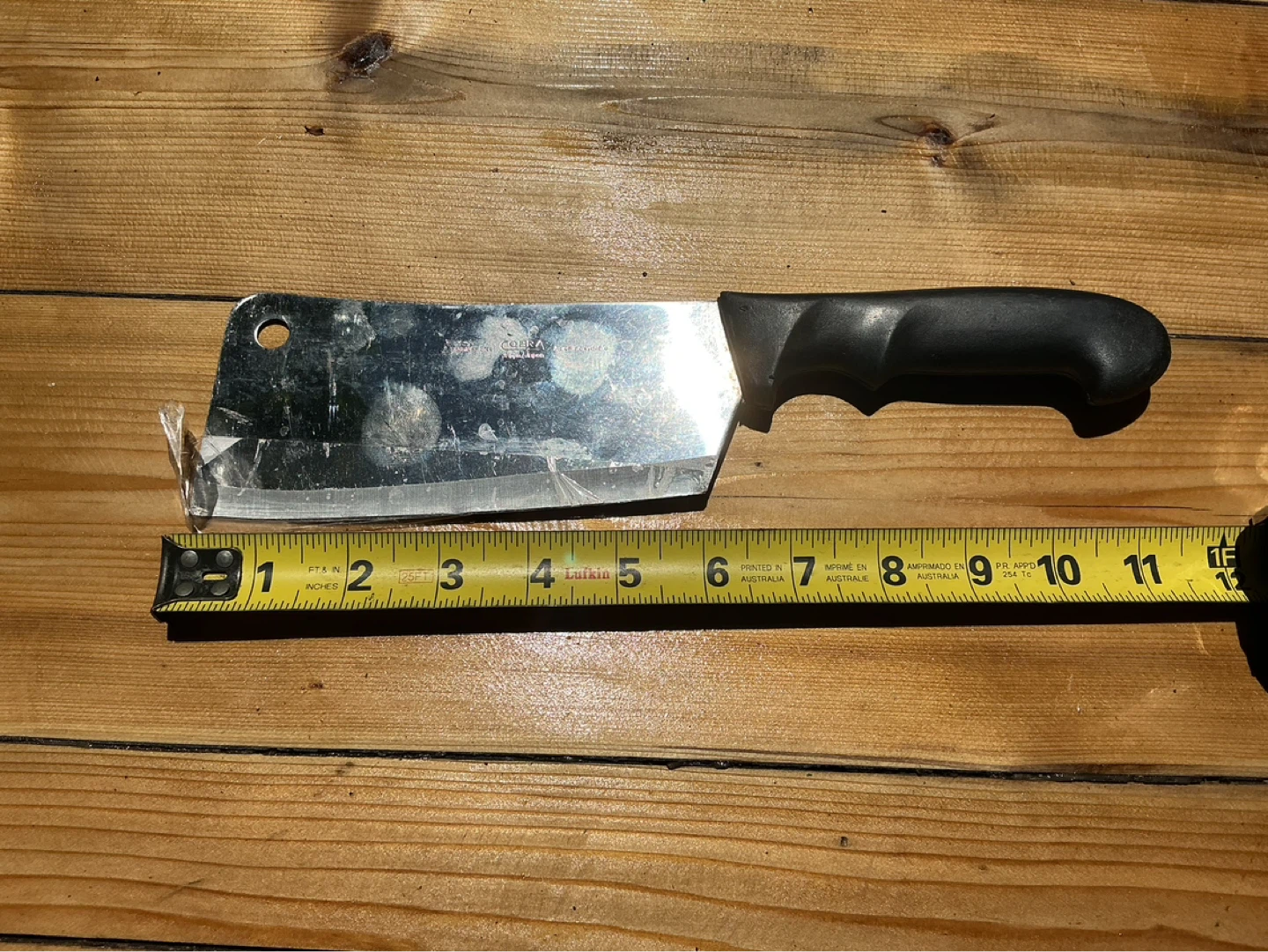 New Cobra Stainless Steel Japan Meat Cleaver