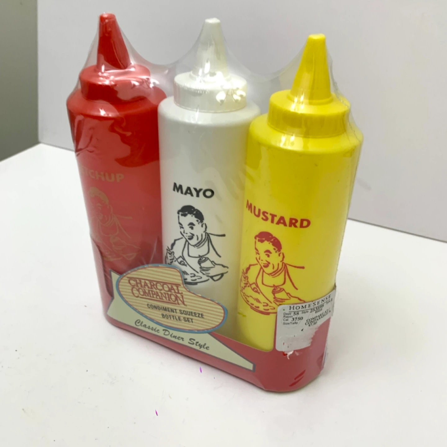 Condiment Bottles Squeeze Bottles BBQ Accessories Kitchen Set - photo 2
