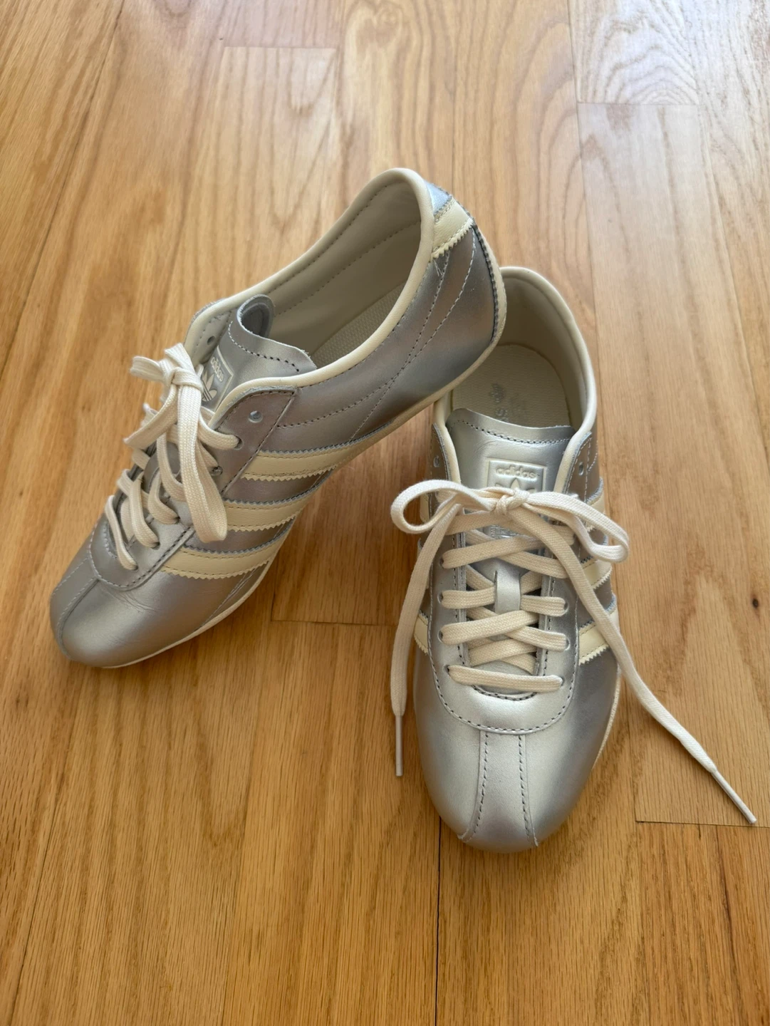 Adidas Tokyo Silver Women's Sneakers - Size 6.5