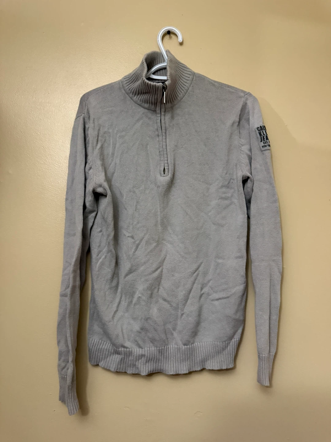 Calvin Klein Quarter-Zip Sweater Men’s Small