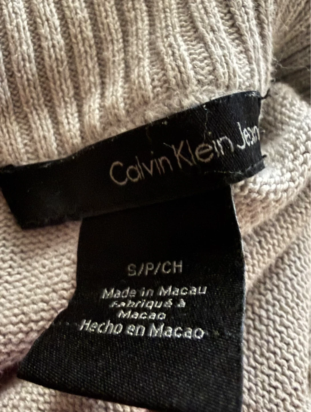 Calvin Klein Quarter-Zip Sweater Men’s Small - photo 5