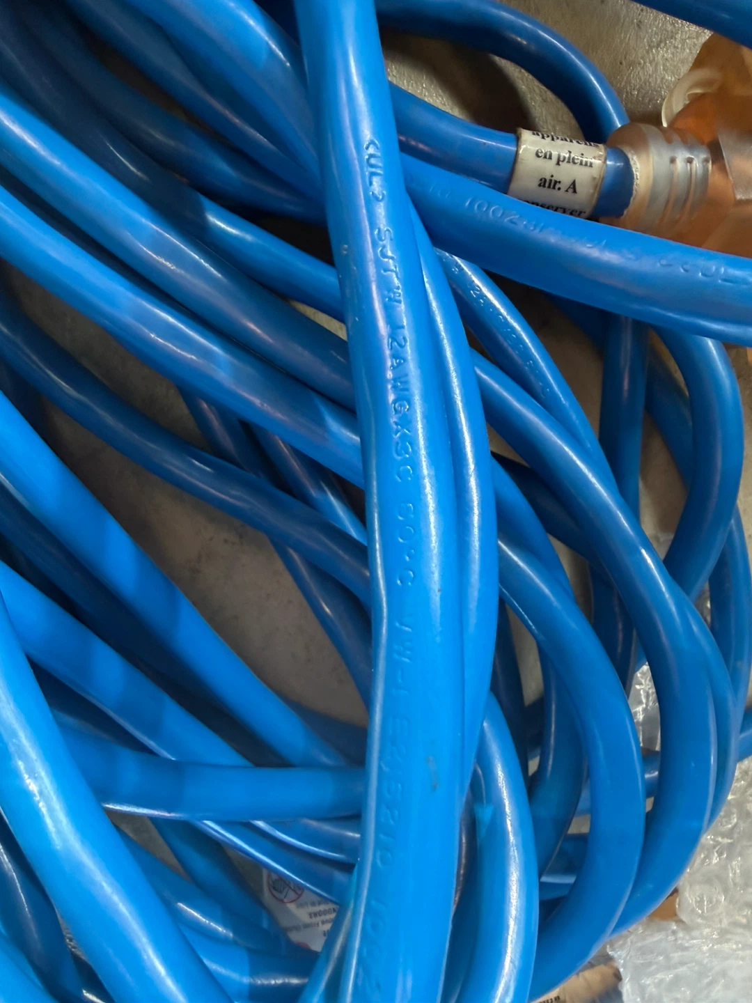 Prime 50ft Heavy Duty Extension Cord with Triple Tap Adapter - photo 3
