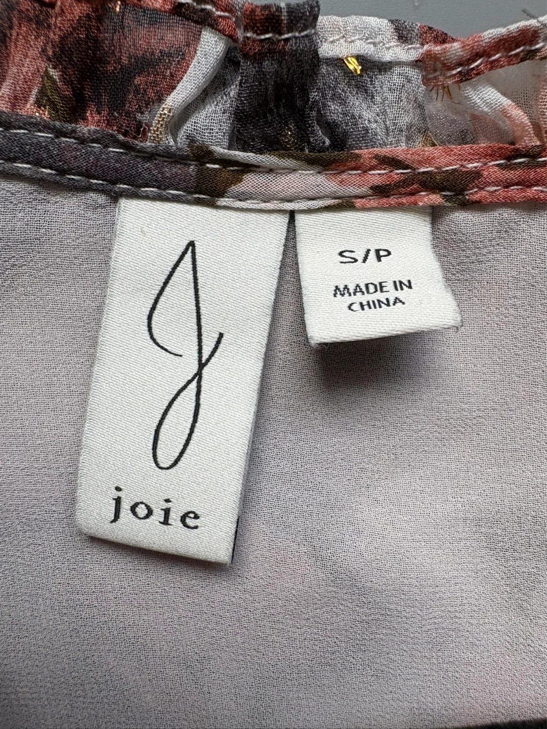 Joie Women’s Sheer Blouse Sz S ⚽️ - photo 3