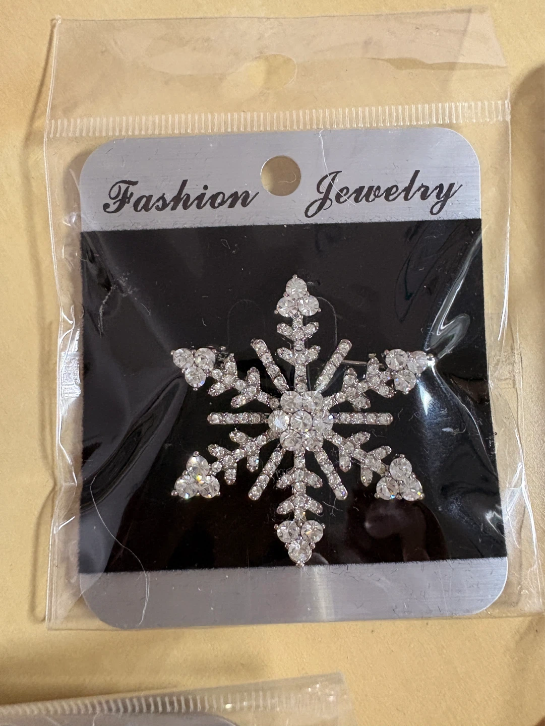 Fashion Jewelry Brooch with Pearls and Rhinestones - photo 2