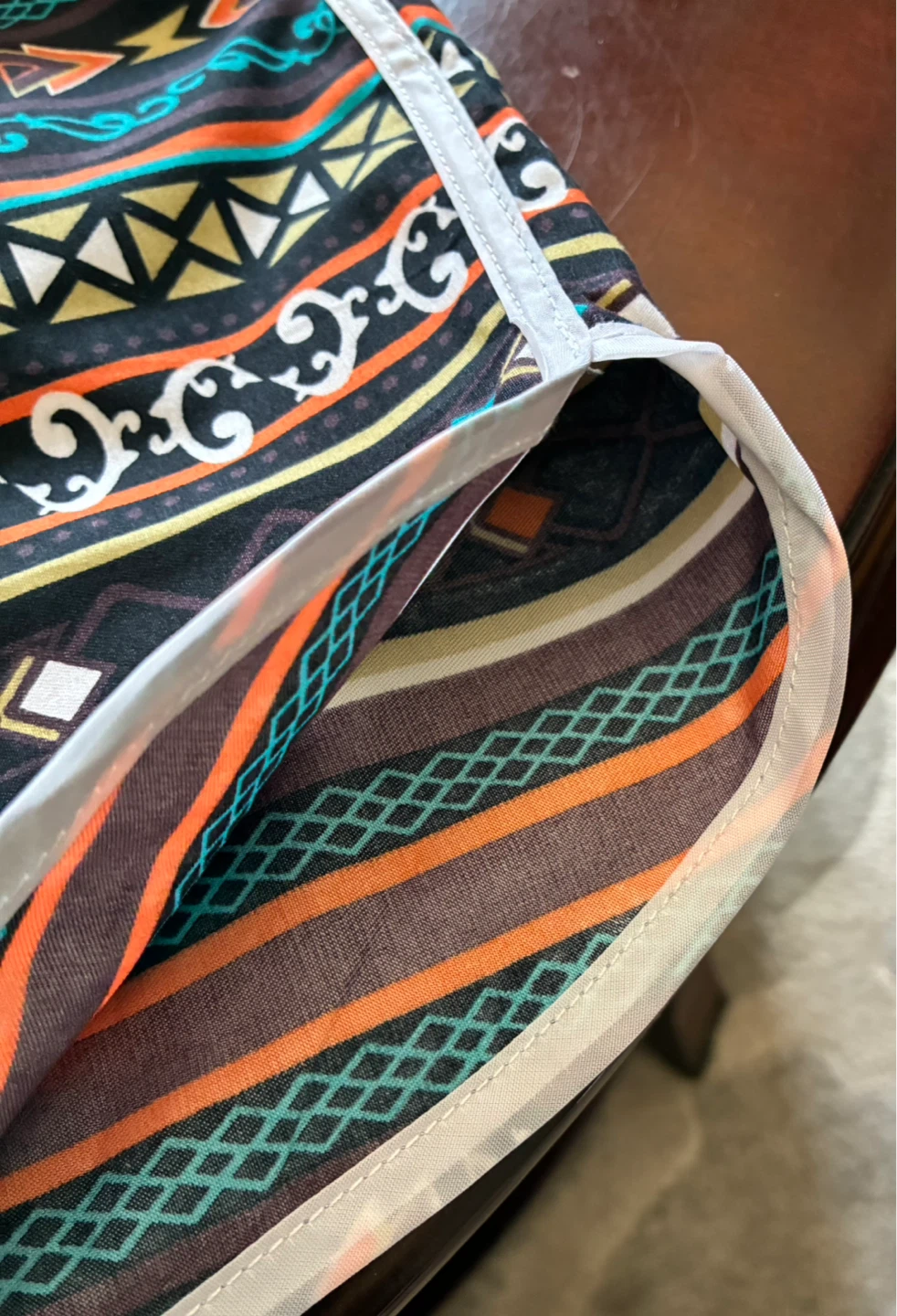 $5  S/M unlined shorts swimsuit tribal pattern Donlands O'Connor - photo 5