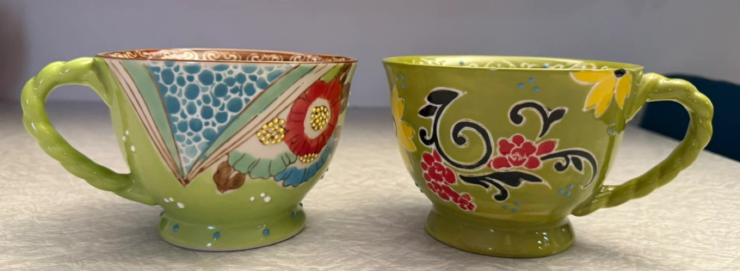 Yokohama Studio Hand Painted Cups - photo 3