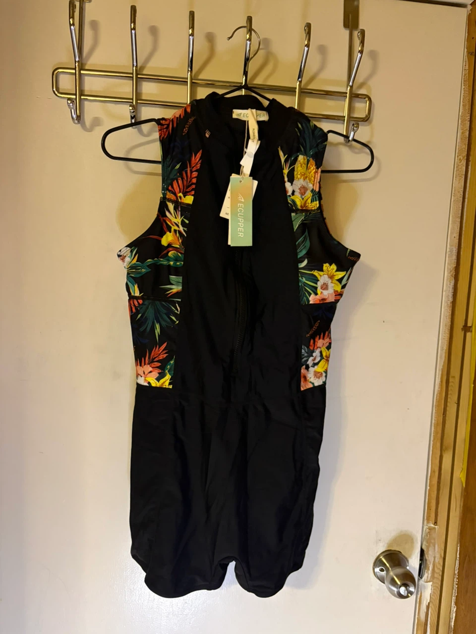 EQUIPPER Floral Print Sleeveless Romper - photo 5