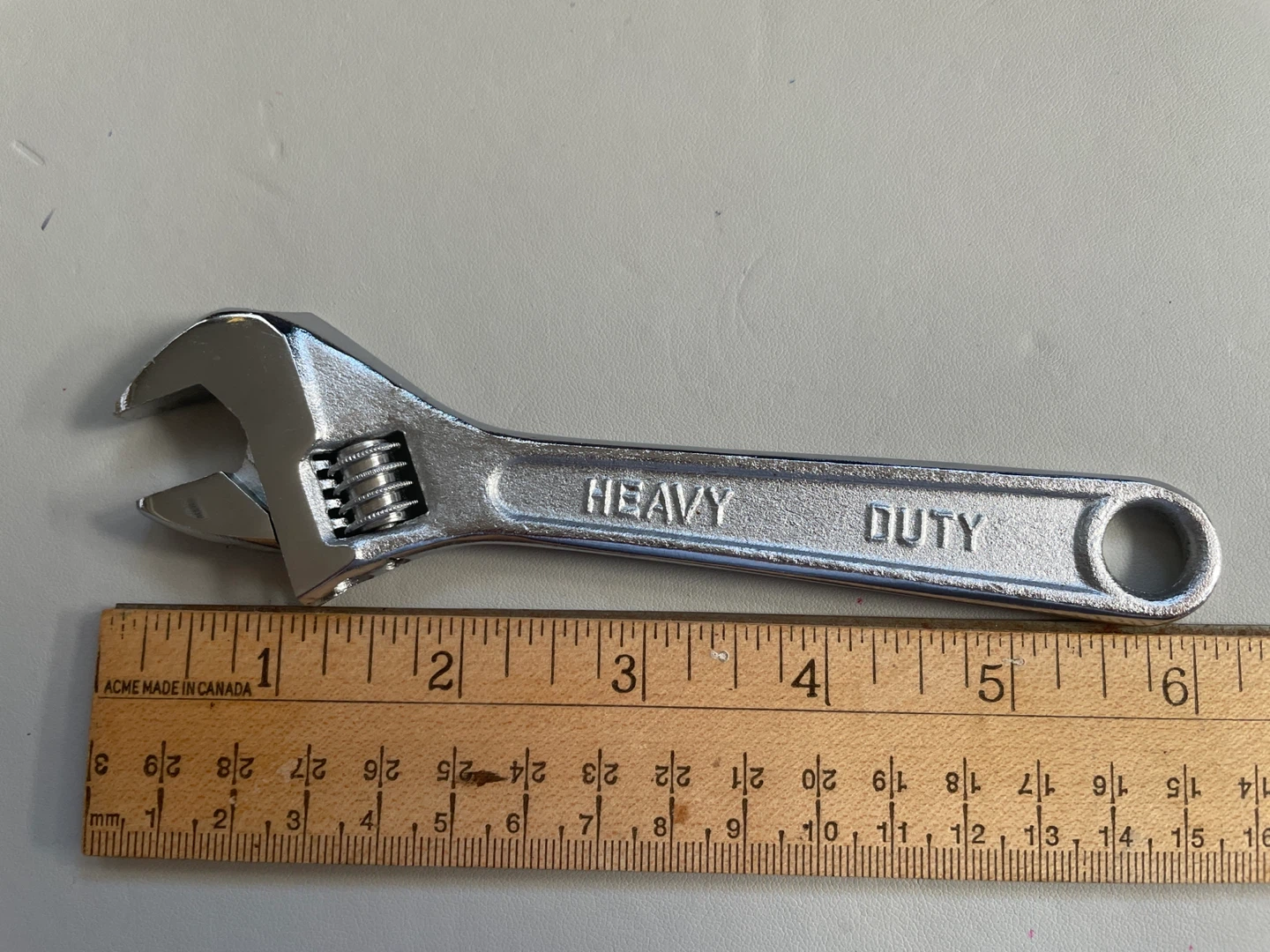 ⚽️Adjustable Wrench - 6" Drop Forged, Heavy Duty