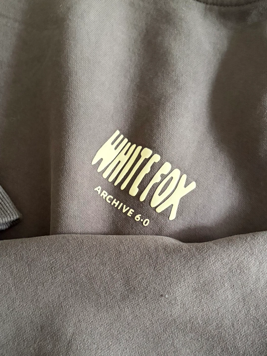 White fox Archive 6.0 hoodie in ash - photo 2