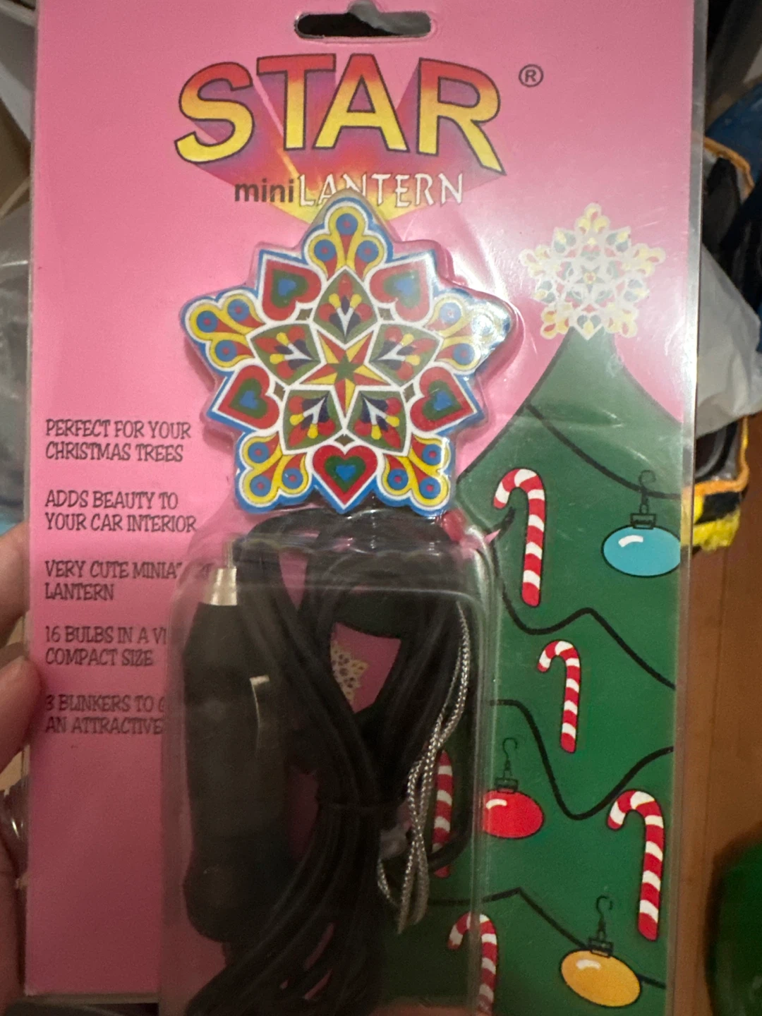 ⚽️ STAR Miniature Car Lantern Decor