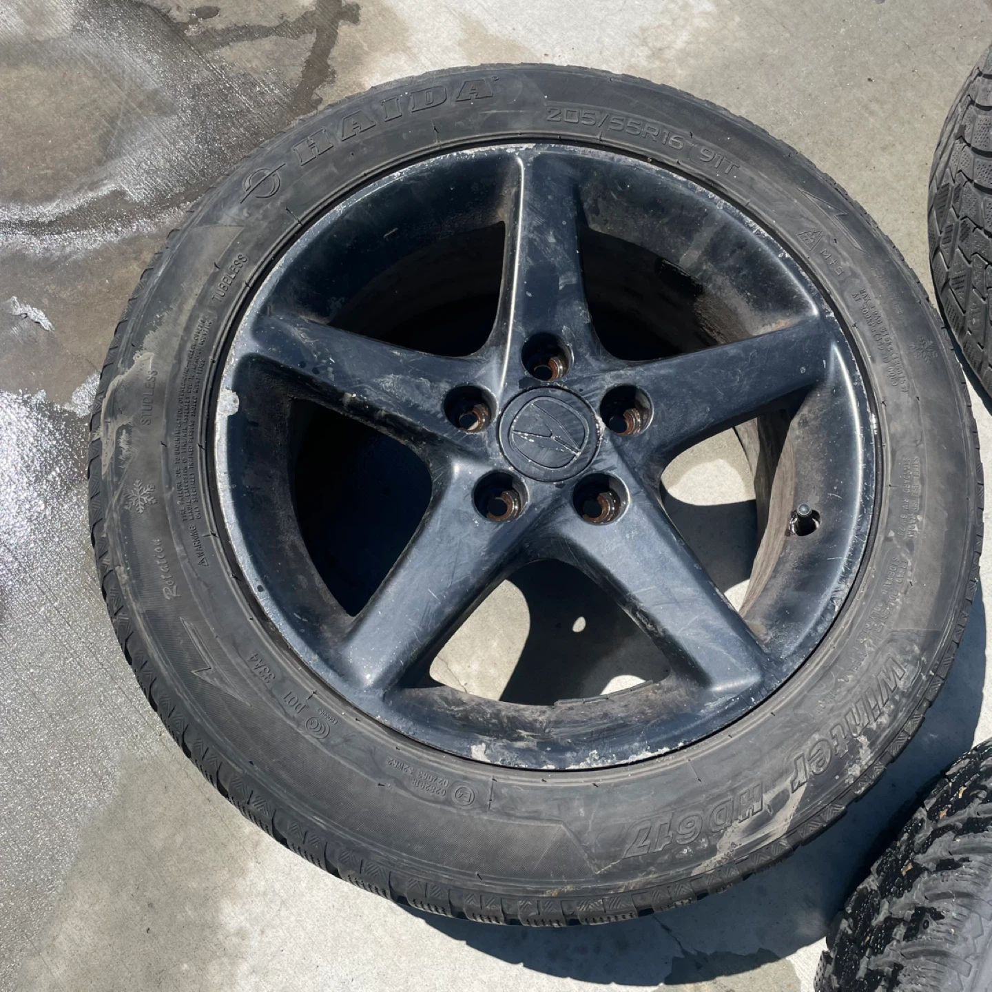 Set of 3 Tires with Wheels - photo 4