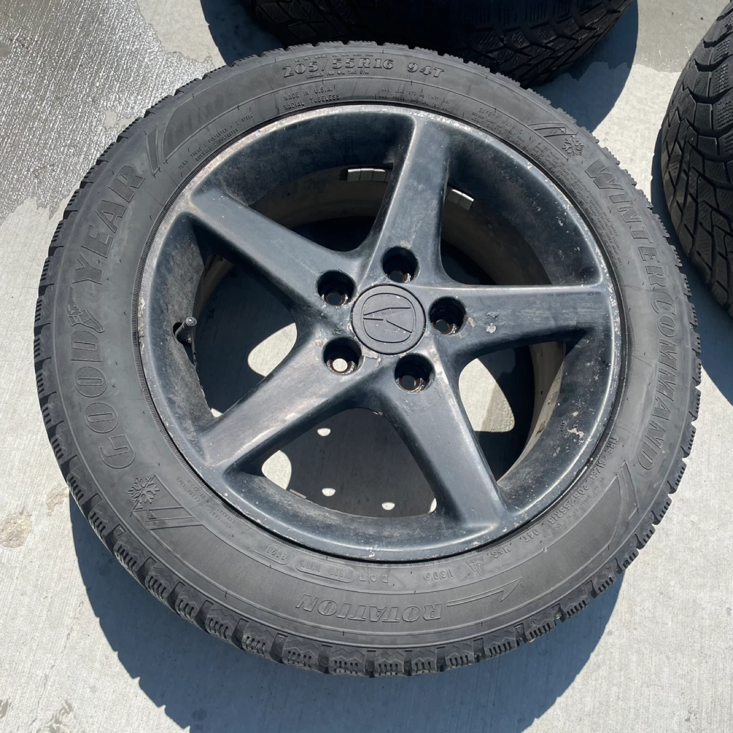 Set of 3 Tires with Wheels - photo 2