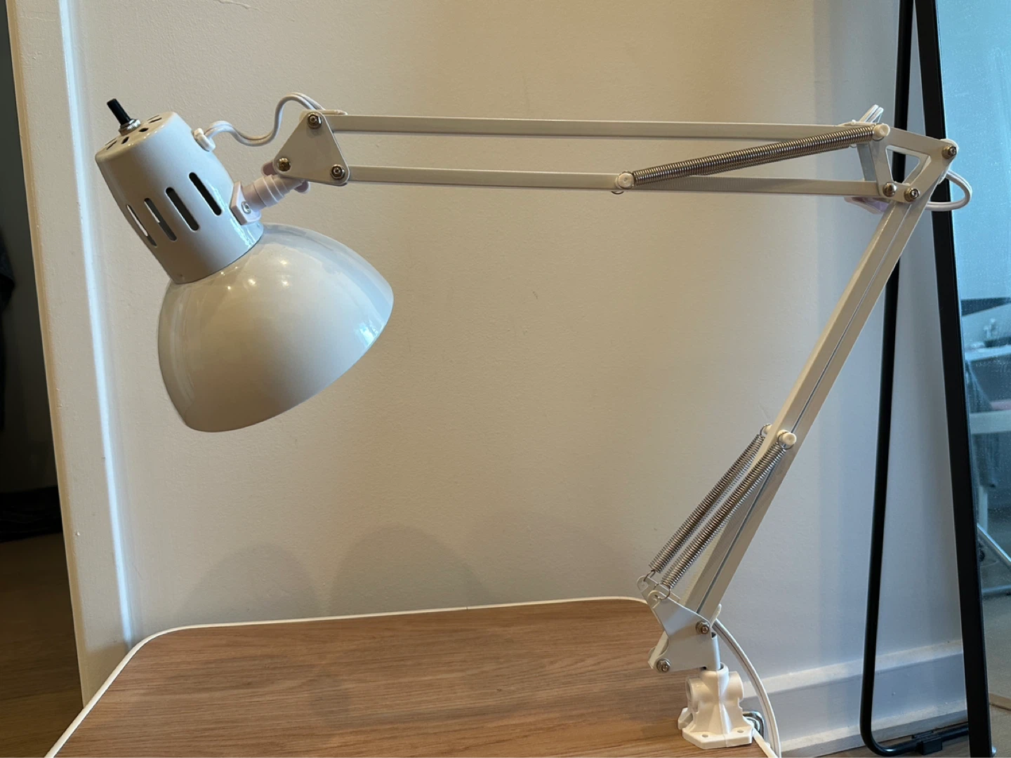 Swing Arm Desk Lamp / Clamp Lamp / IKEA TERTIAL