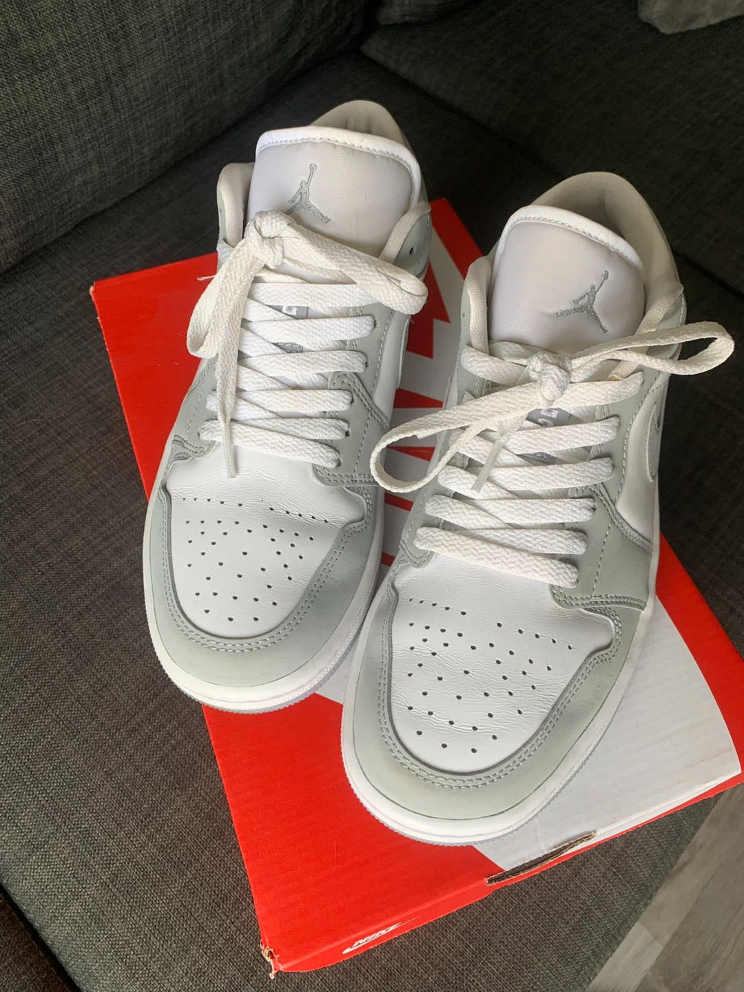 Nike Jordan 1 lows wolf grey - photo 2