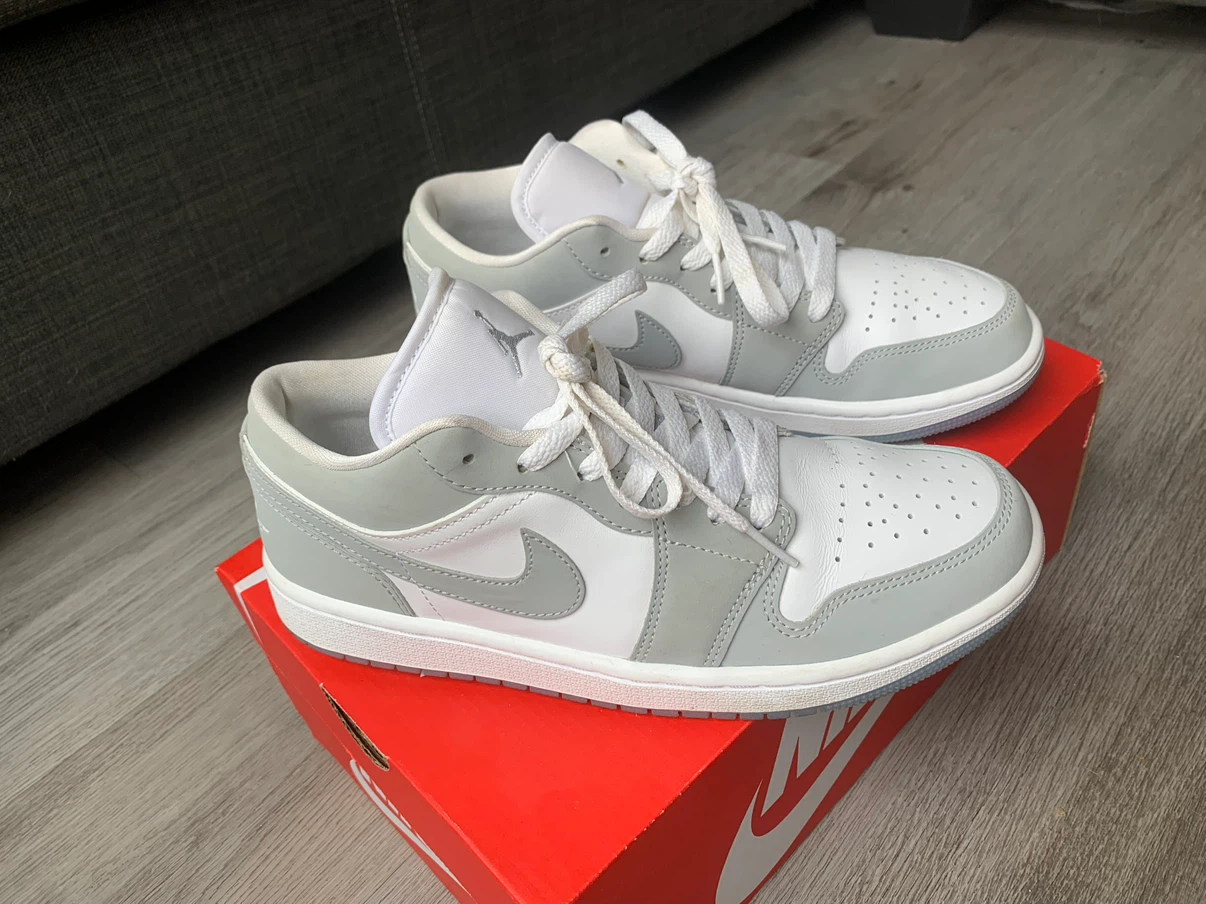 Nike Jordan 1 lows wolf grey - photo 3