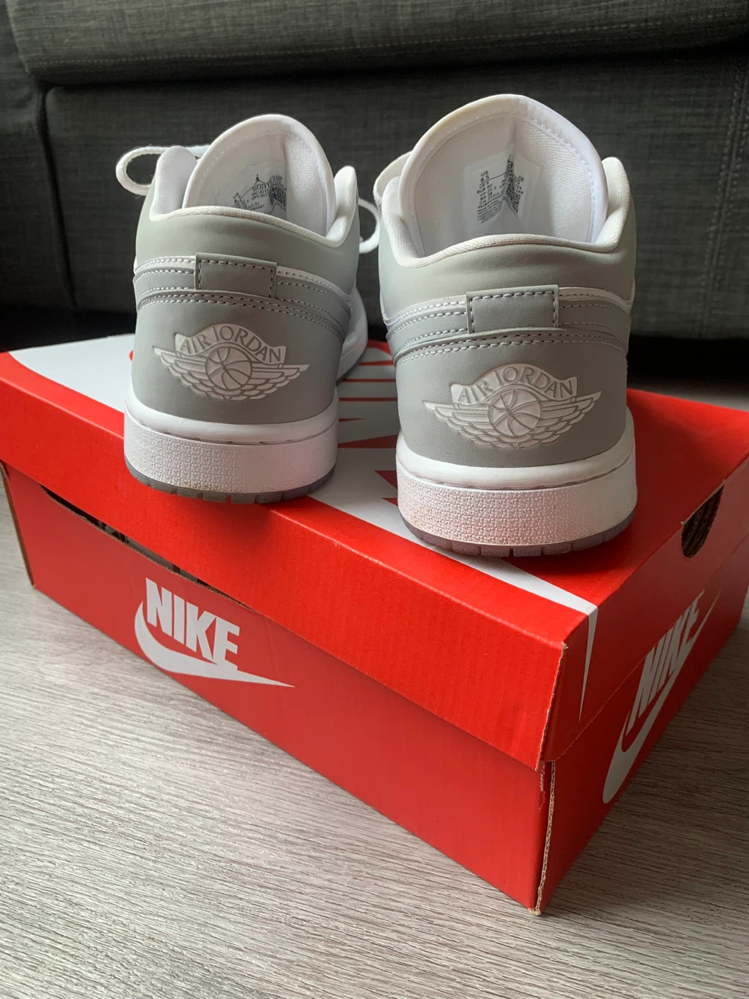 Nike Jordan 1 lows wolf grey - photo 4