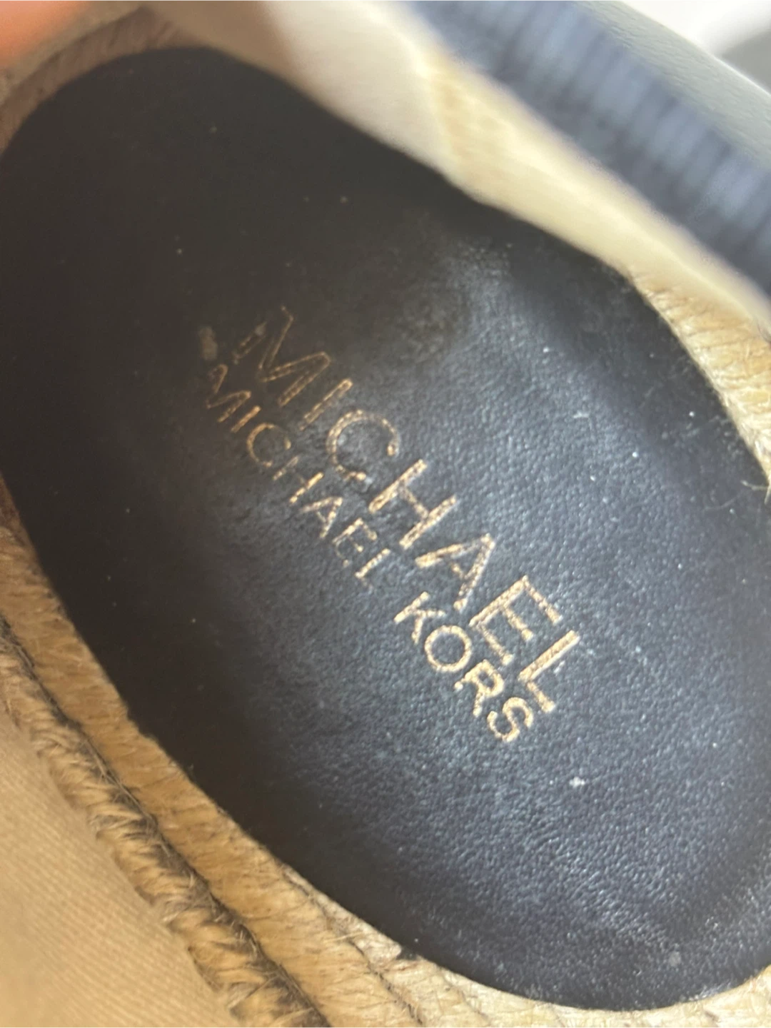 Michael Kors Black Leather Espadrille Flats - photo 4