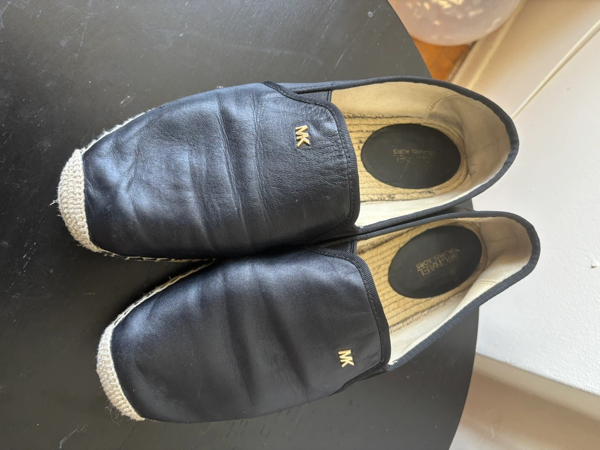 Michael Kors Black Leather Espadrille Flats - photo 5