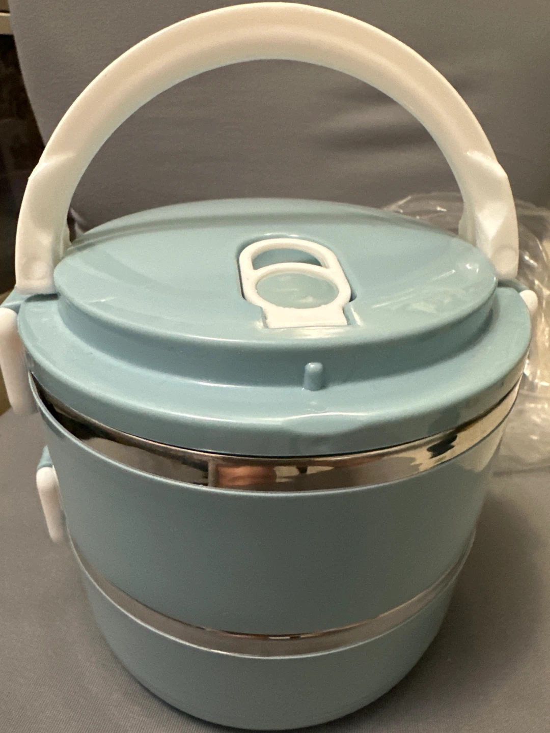 ⚽️ Blue 2-Tier Lunch Box - photo 3
