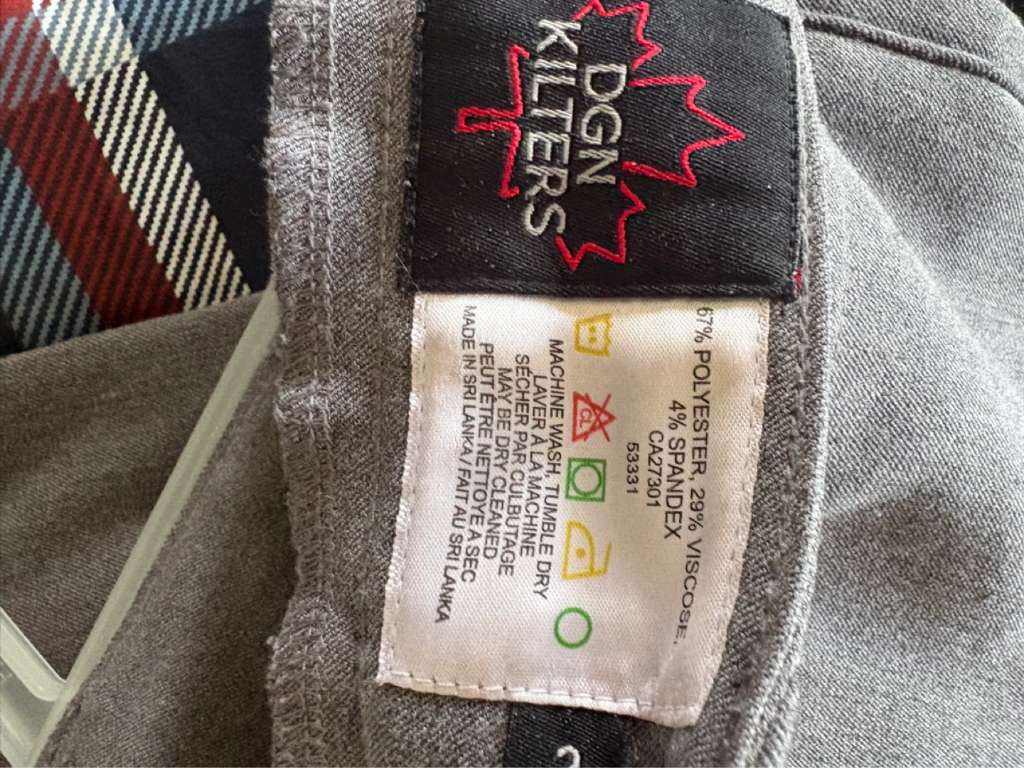 4 pairs DGN Kilters Women's Pants - Grey size 2 - photo 2
