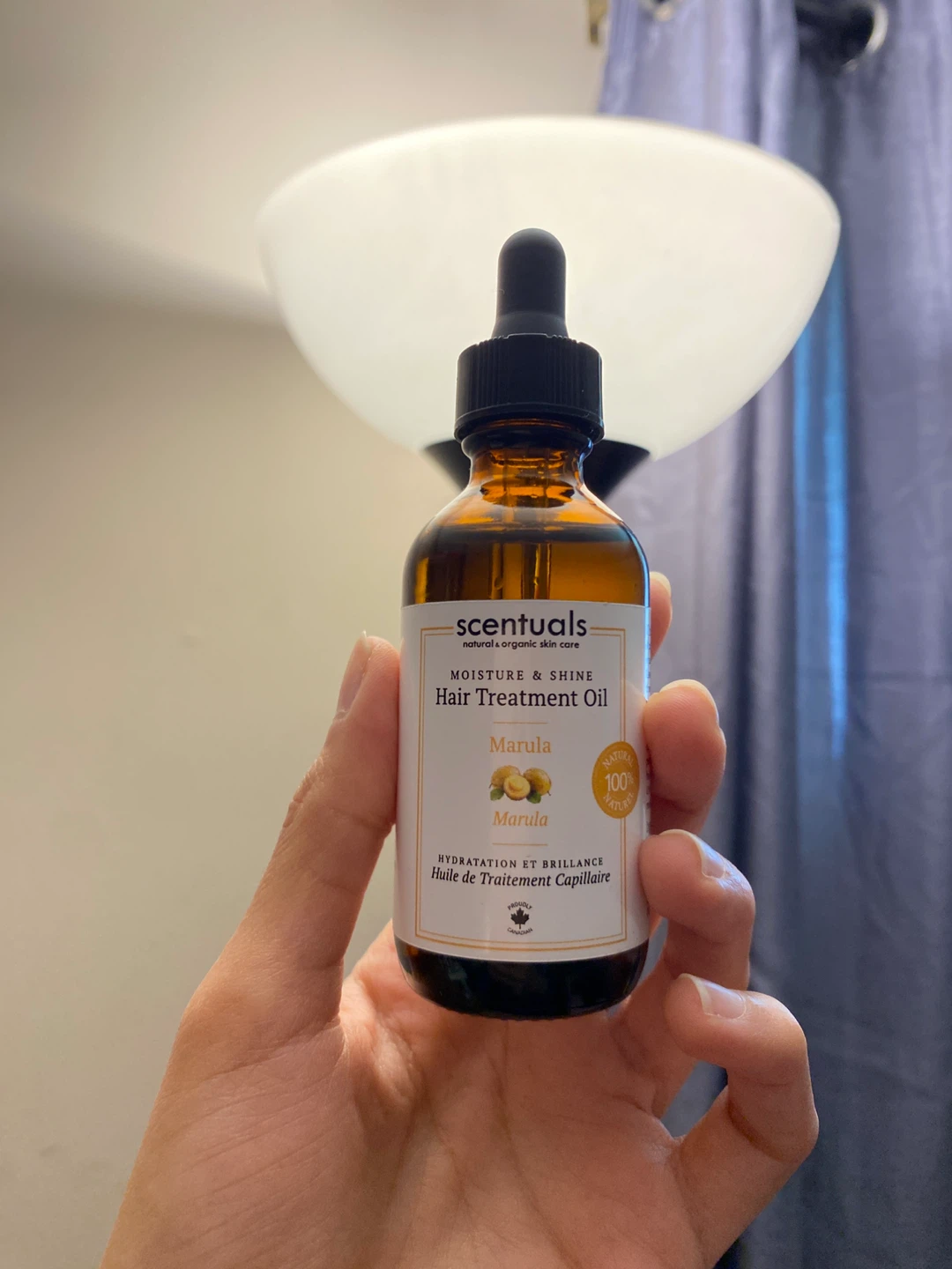 100% Natural and Organic Marula Hair Shine and Strength Oil - photo 3