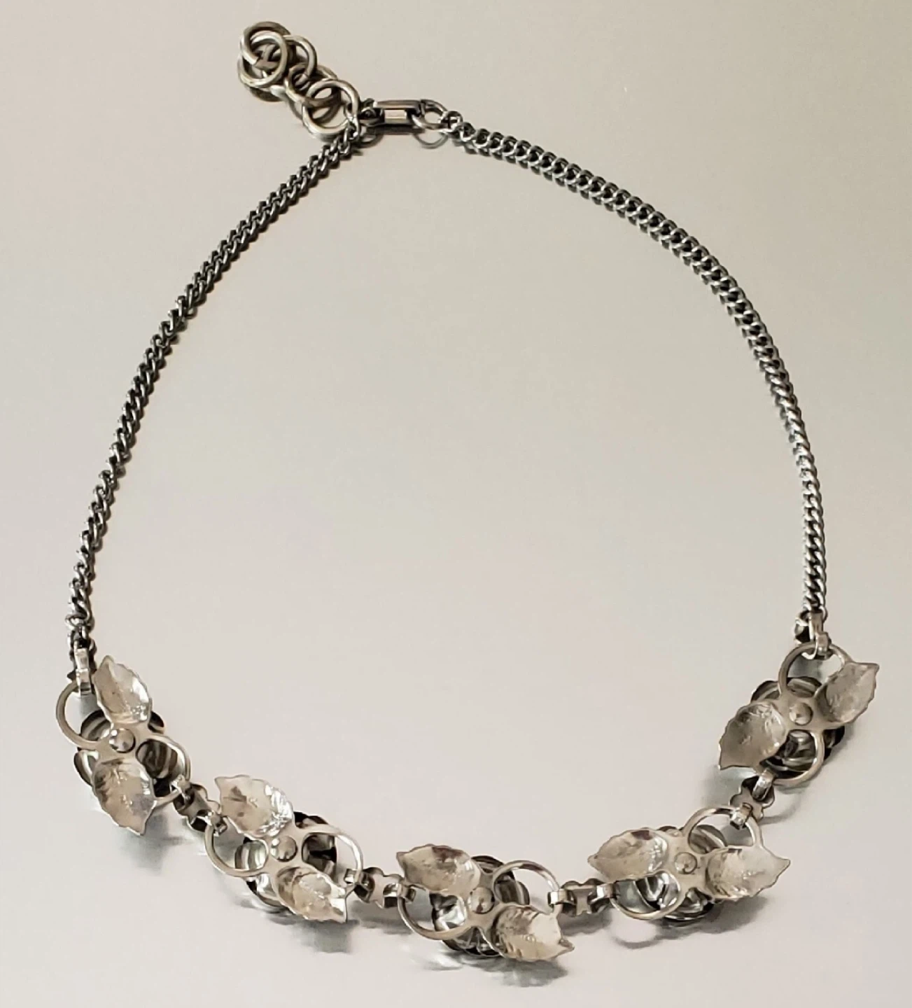 VINTAGE Rosette Choker Necklace Gold Anthropologie - photo 3